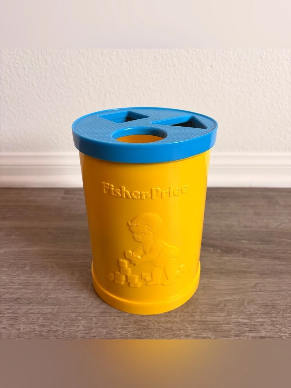 Fisher-Price vintage baby's first blocks shape sorter toy